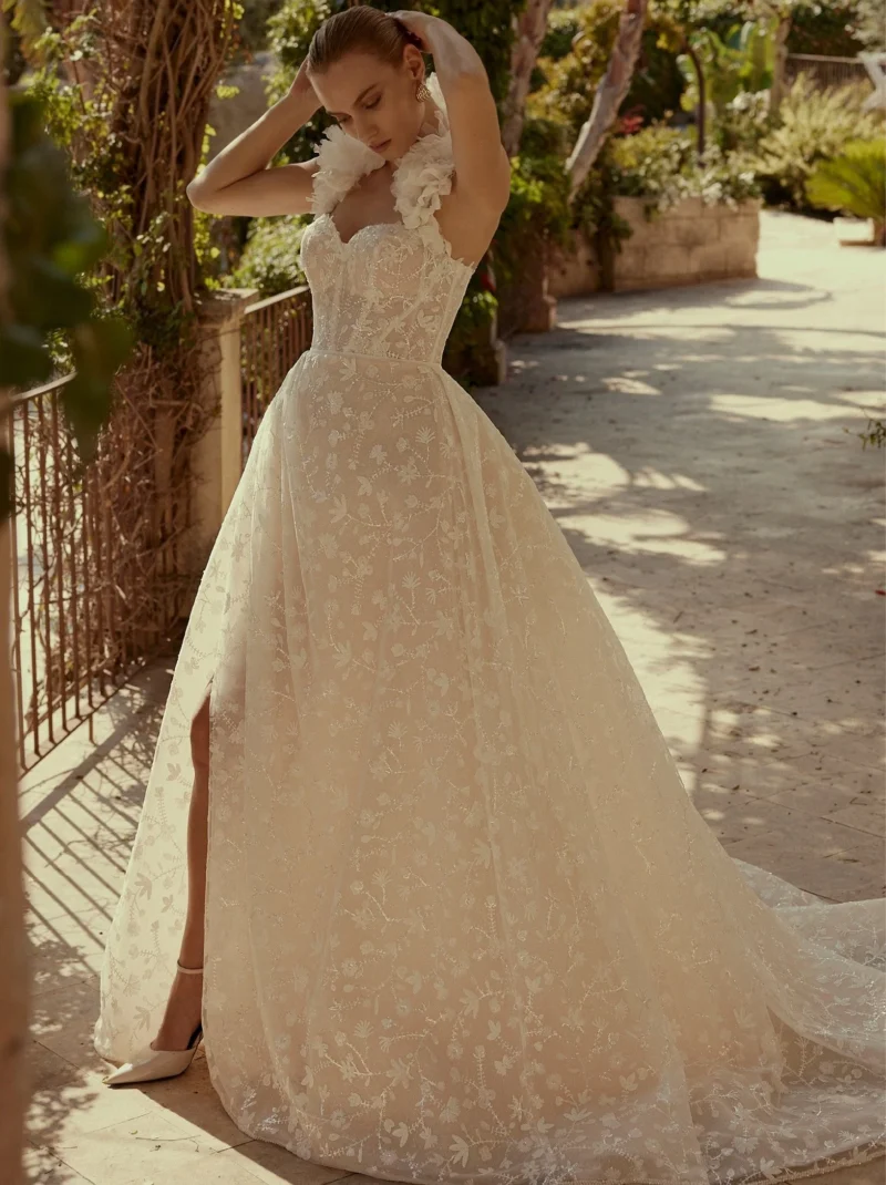 Meadow Embroidered A-Line